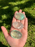 Green Fluorite Palmstone