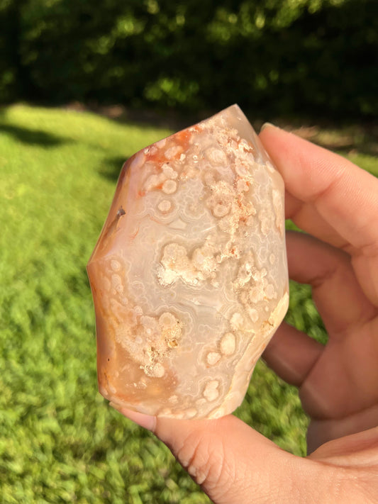 Flower Agate Flame