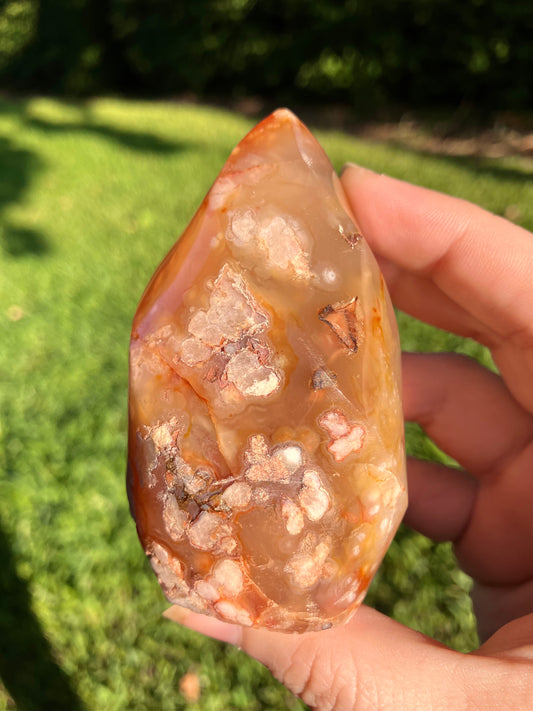 Flower Agate Flame