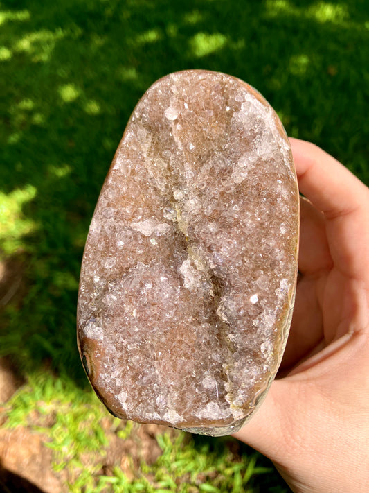 Rainbow Amethyst Cut Base