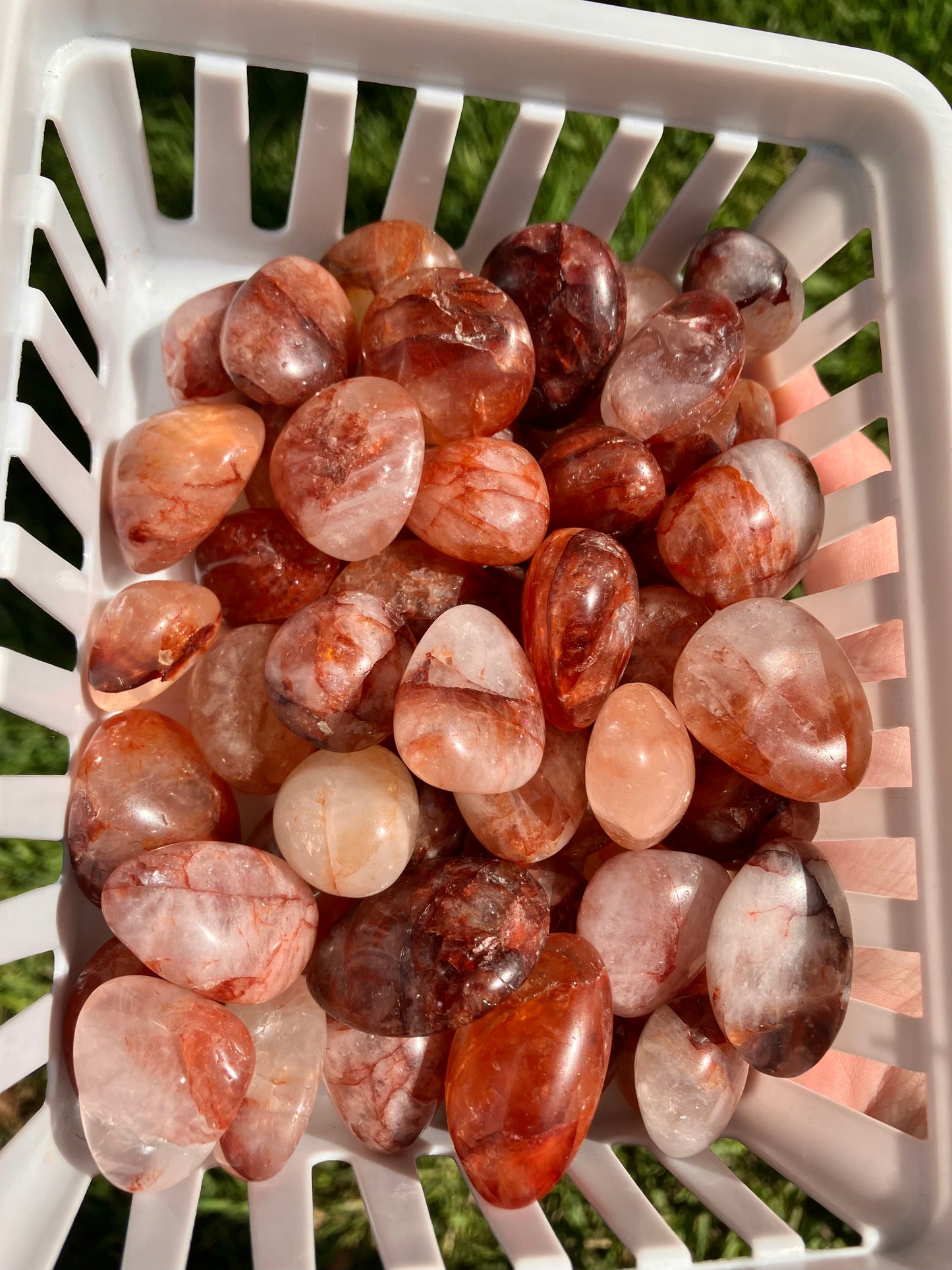 Fire Quartz Tumble