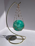 Crystal Sphere Stand / Chain Included