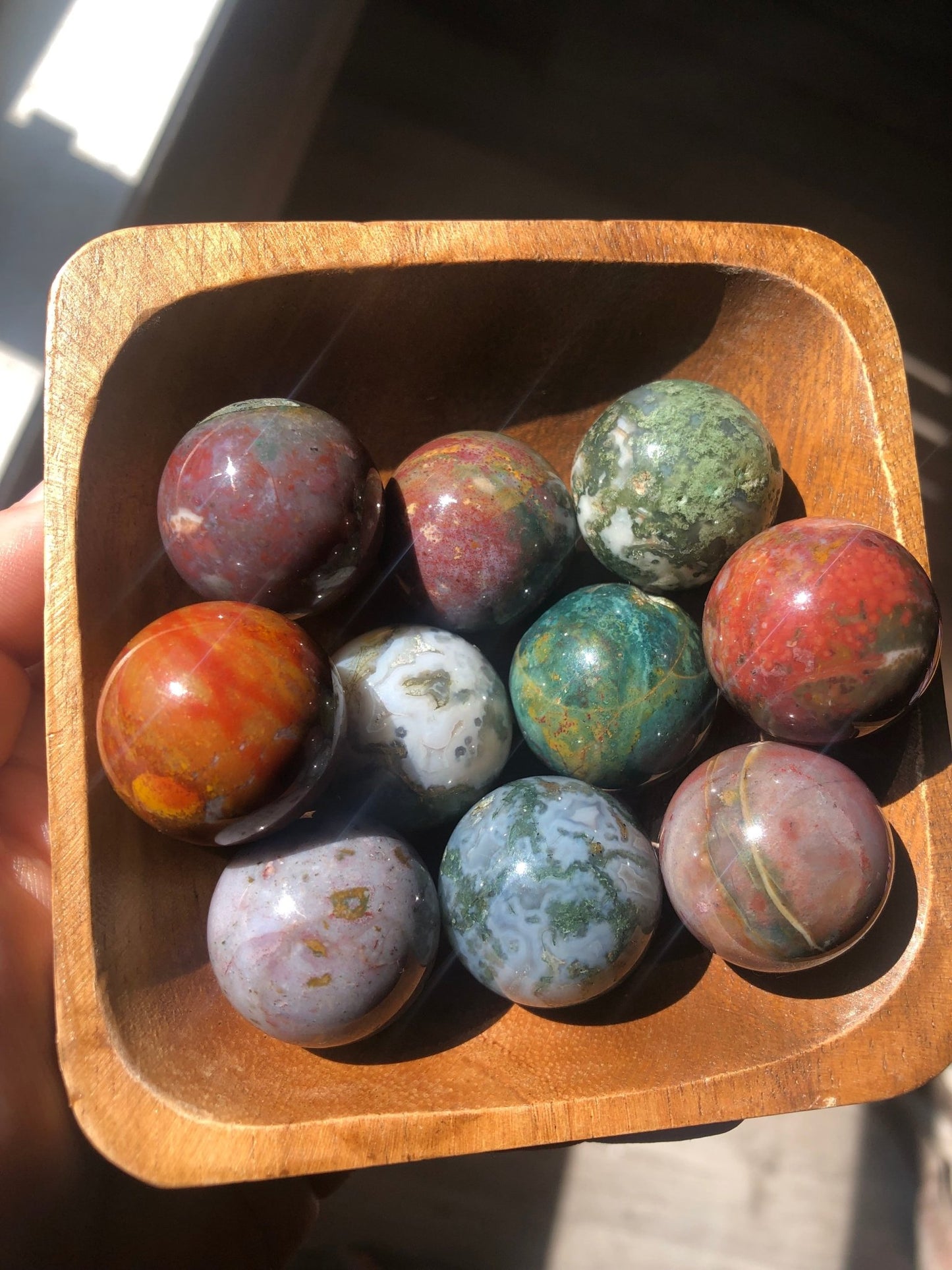 Ocean Jasper Mini Spheres