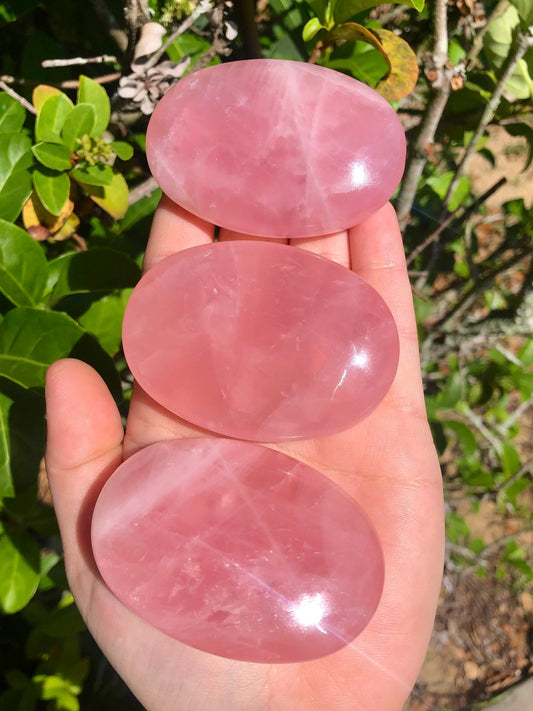 Rose Quartz Palmstone