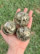 Pyrite Sphere – Intuitive Pick | Protection & Abundance Crystal