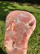 Pink Amethyst High Quality Slab on Stand