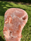 Pink Amethyst High Quality Slab on Stand