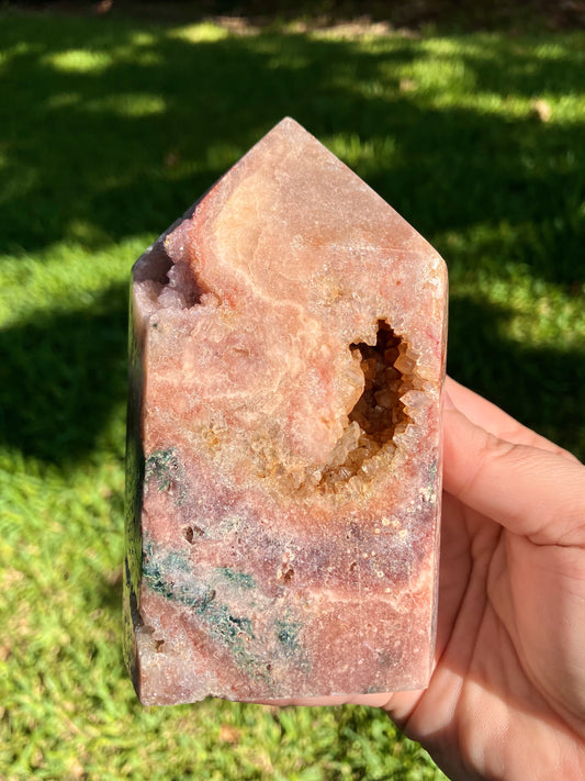 Pink Amethyst Tower