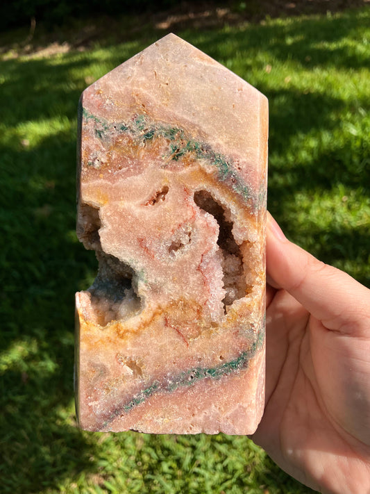 Pink Amethyst Tower
