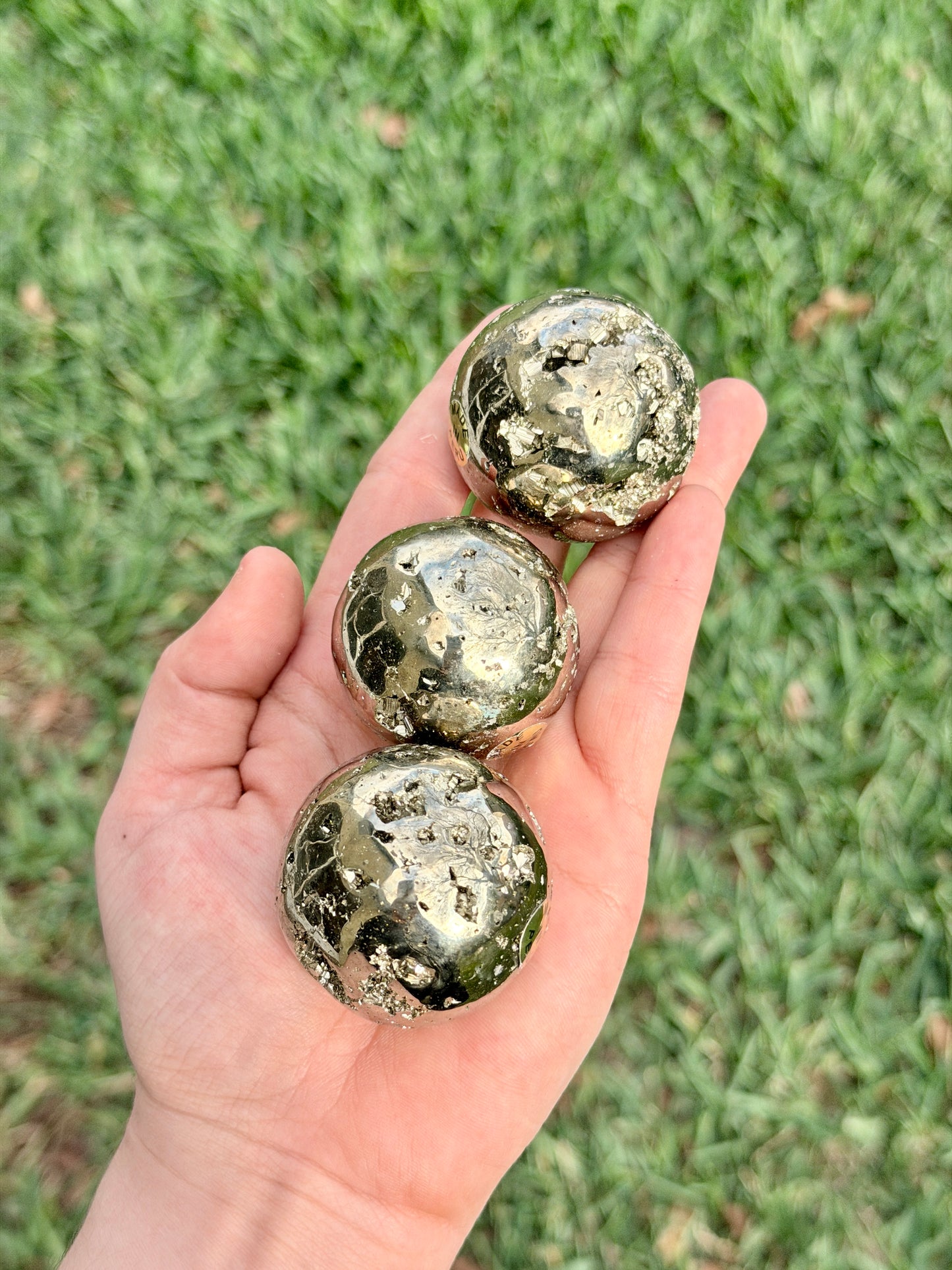 Pyrite Sphere – Intuitive Pick | Protection & Abundance Crystal