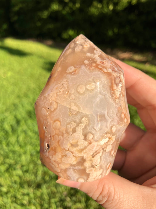 Flower Agate Flame