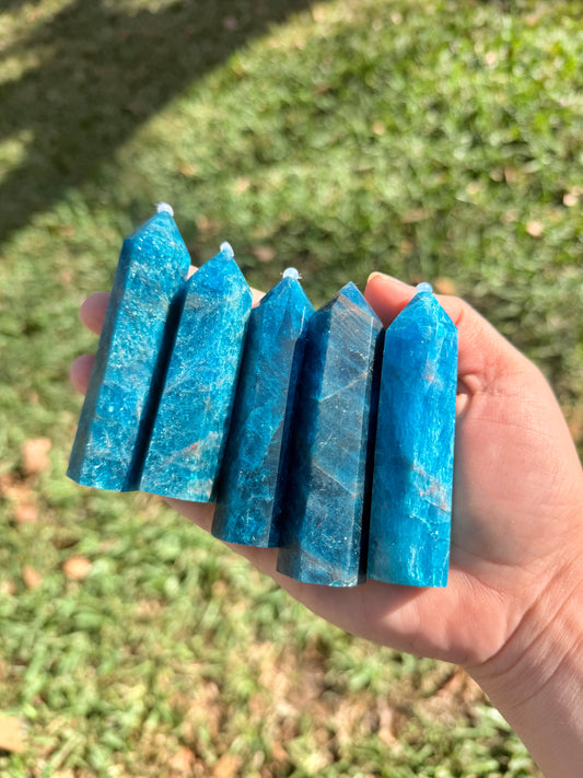 Blue Apatite Tower