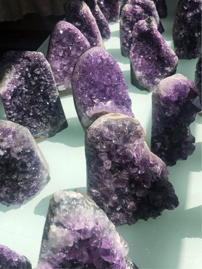 Amethyst Cutbase - A Grade Brazilian Amethyst