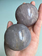 Blue Rose Quartz Spheres