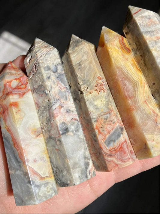 Crazy Lace Agate Towers