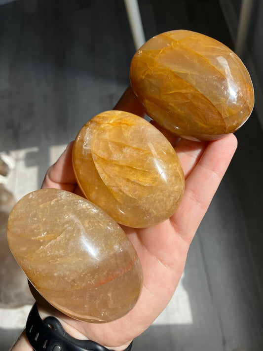 Golden Healer Palmstone