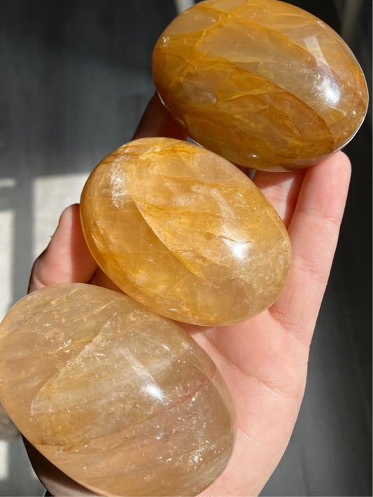 Golden Healer Palmstone