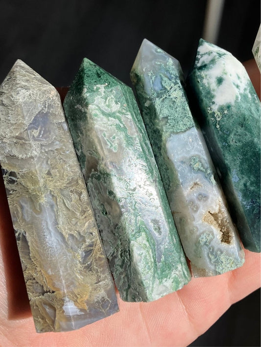 Moss Agate Towers