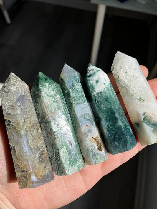 Moss Agate Towers