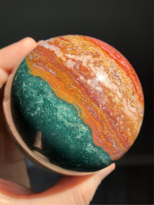 Ocean Jasper Sphere