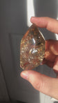 Smoky Quartz Freeform – 3” Small Cut with Rainbows