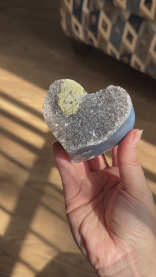 Amethyst Heart
