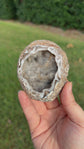 Druzy Agate Slice