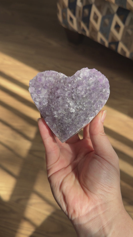 Amethyst Heart