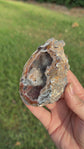 Druzy Agate Slice