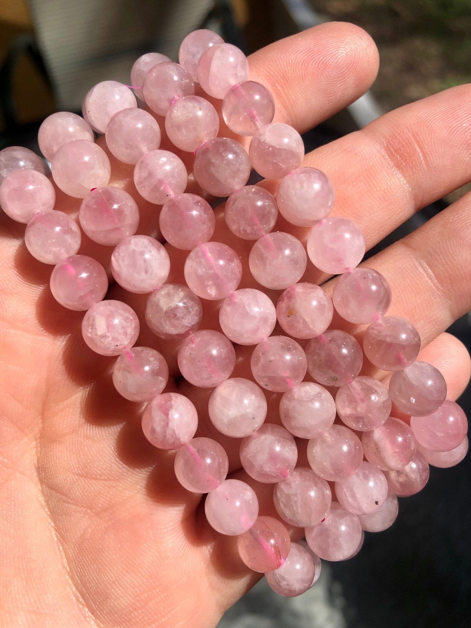 Rose Quartz 8mm Bracelet – Love & Emotional Healing